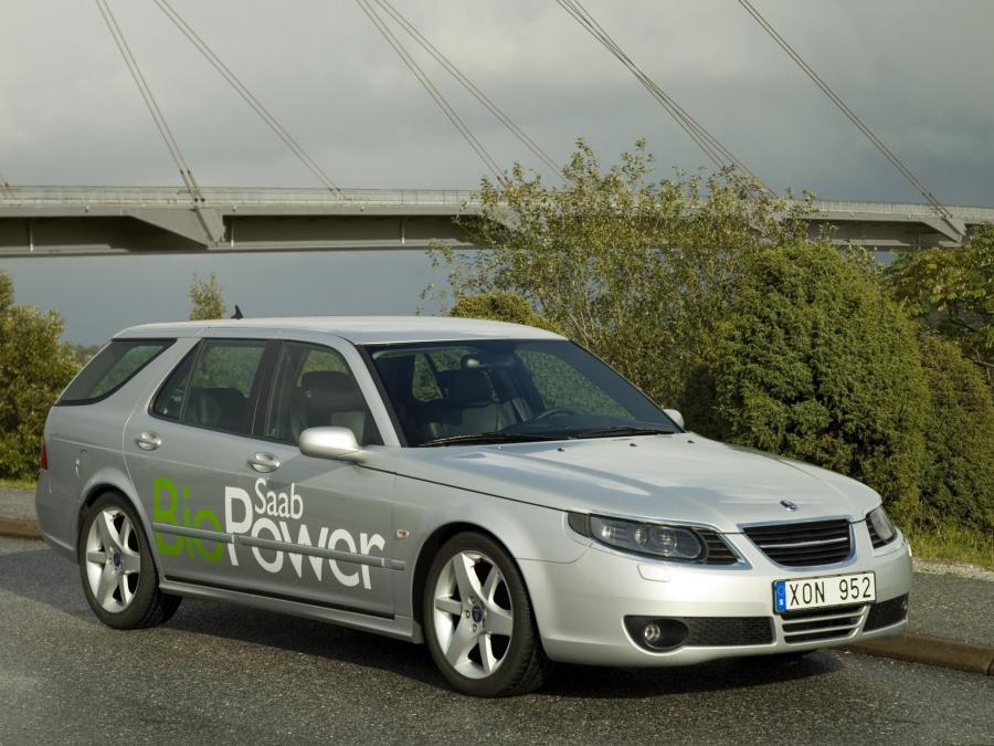  Saab 9-5 BioPower SportCombi 2008 года  (фото 15 из 16)